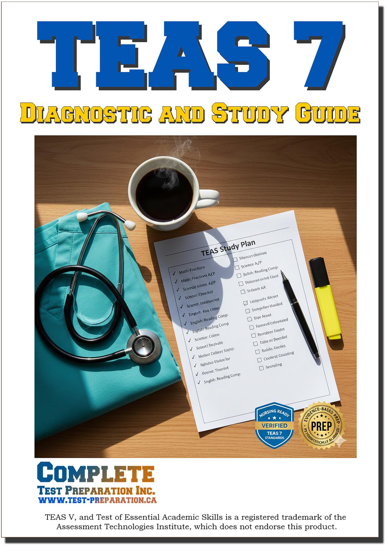 Cover image for Complete TEAS!  Test of Essential Academic Skills Study Guide and Practice Test Questions