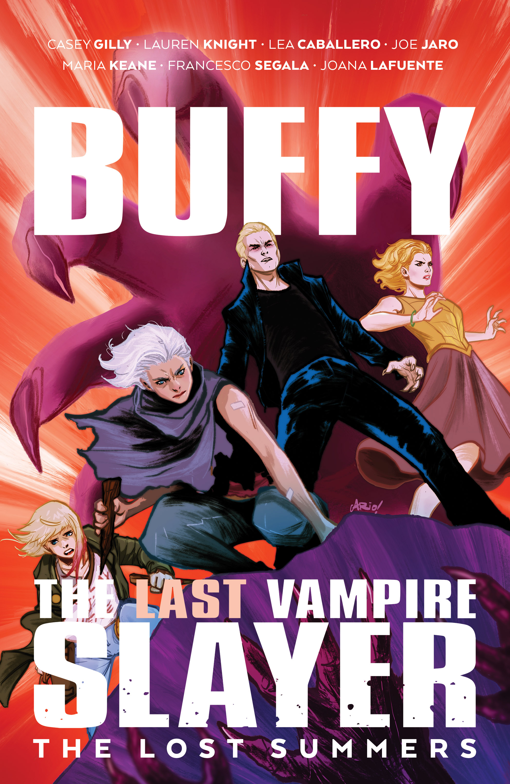 Cover image for Buffy the Last Vampire Slayer: The Lost Summers