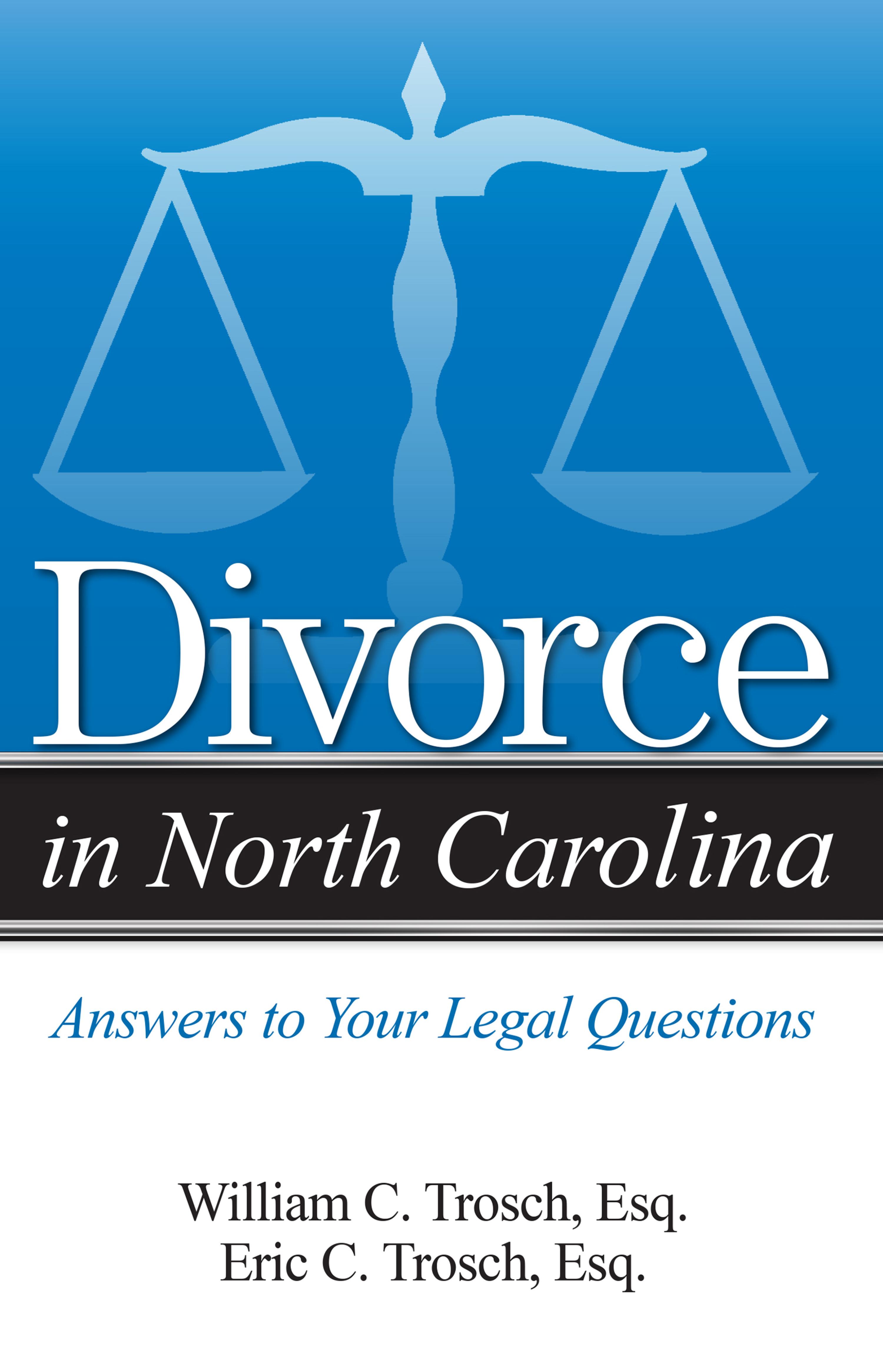 Cover image for Divorce in North Carolina
