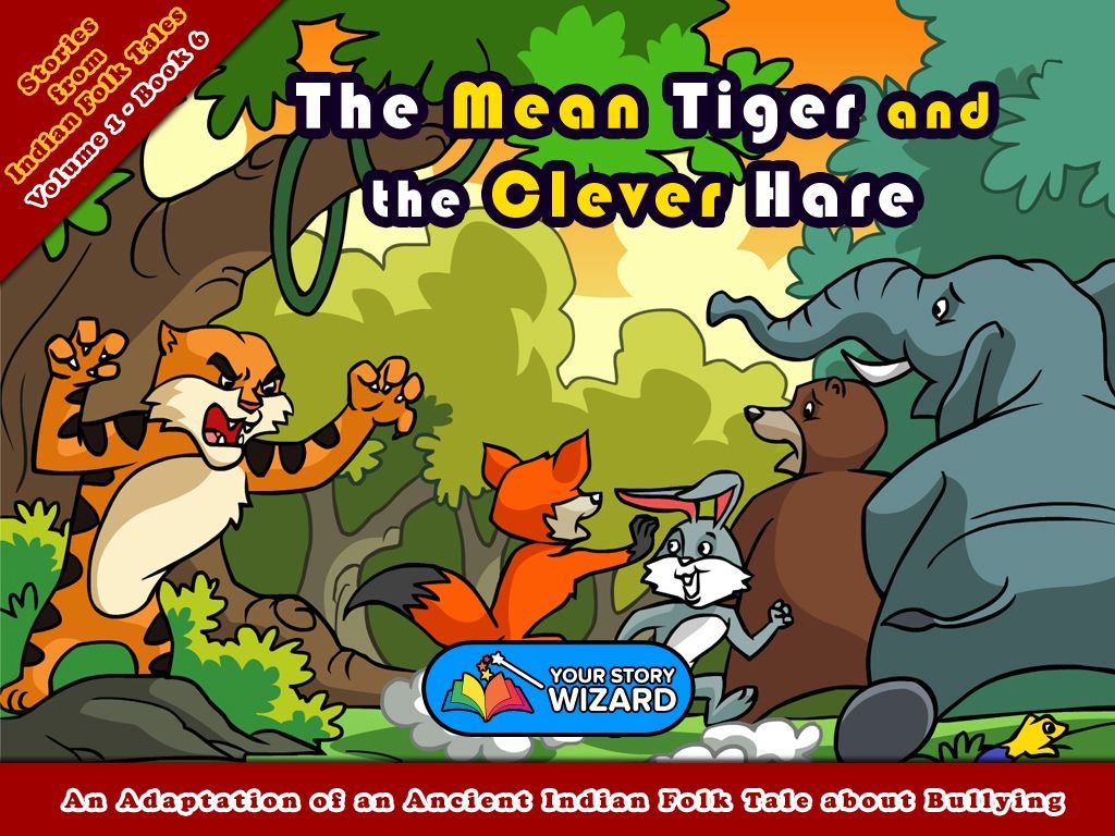 Cover image for The Mean Tiger and the Clever Hare