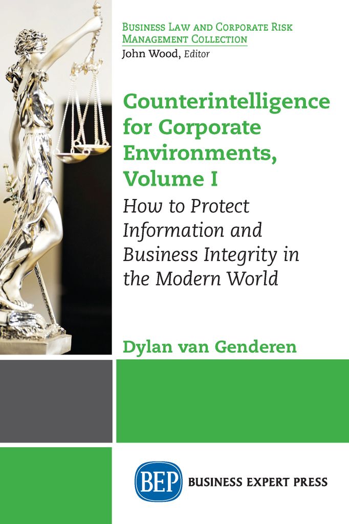 Cover image for Counterintelligence for Corporate Environments, Volume I