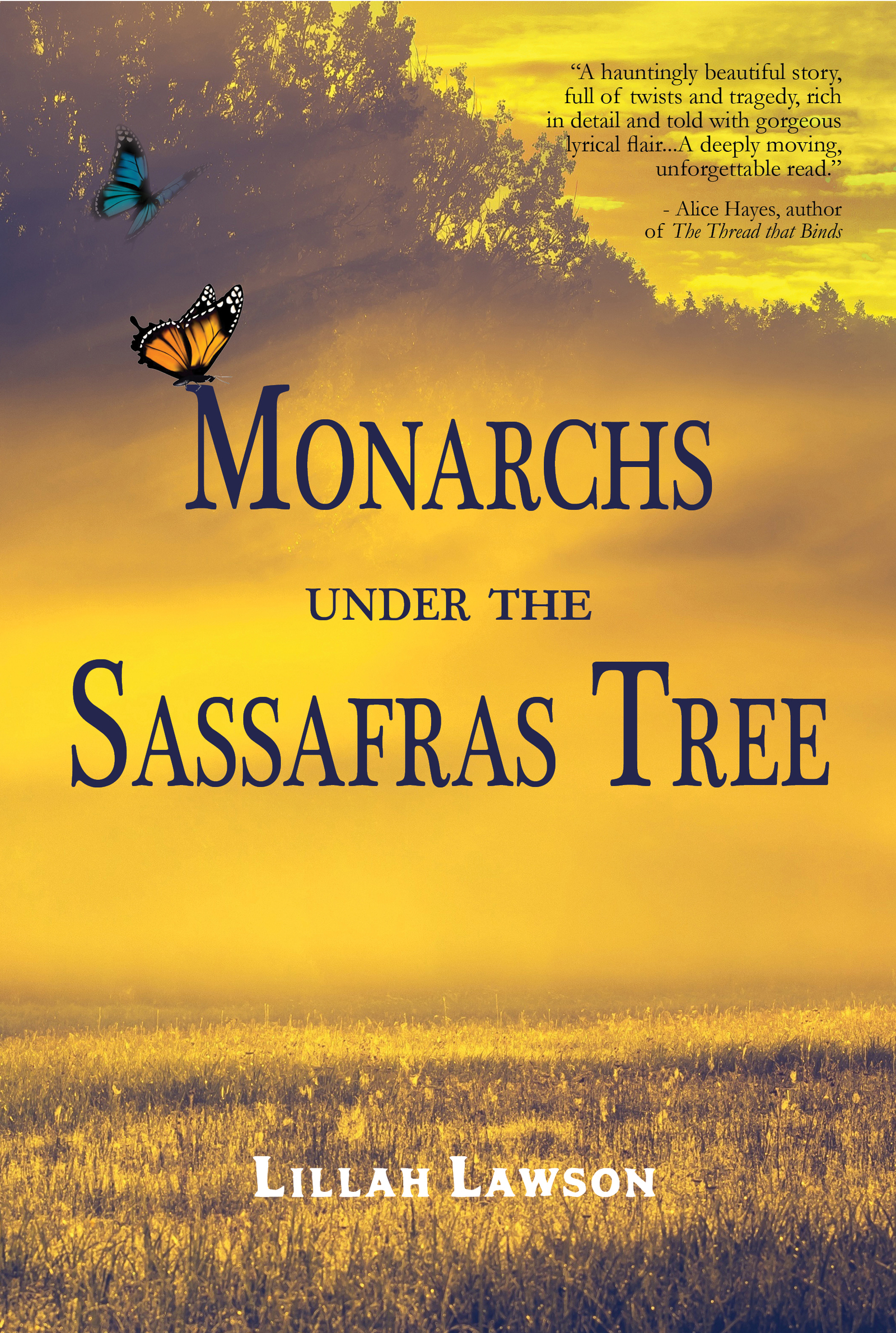 Cover image for Monarchs Under the Sassafras Tree