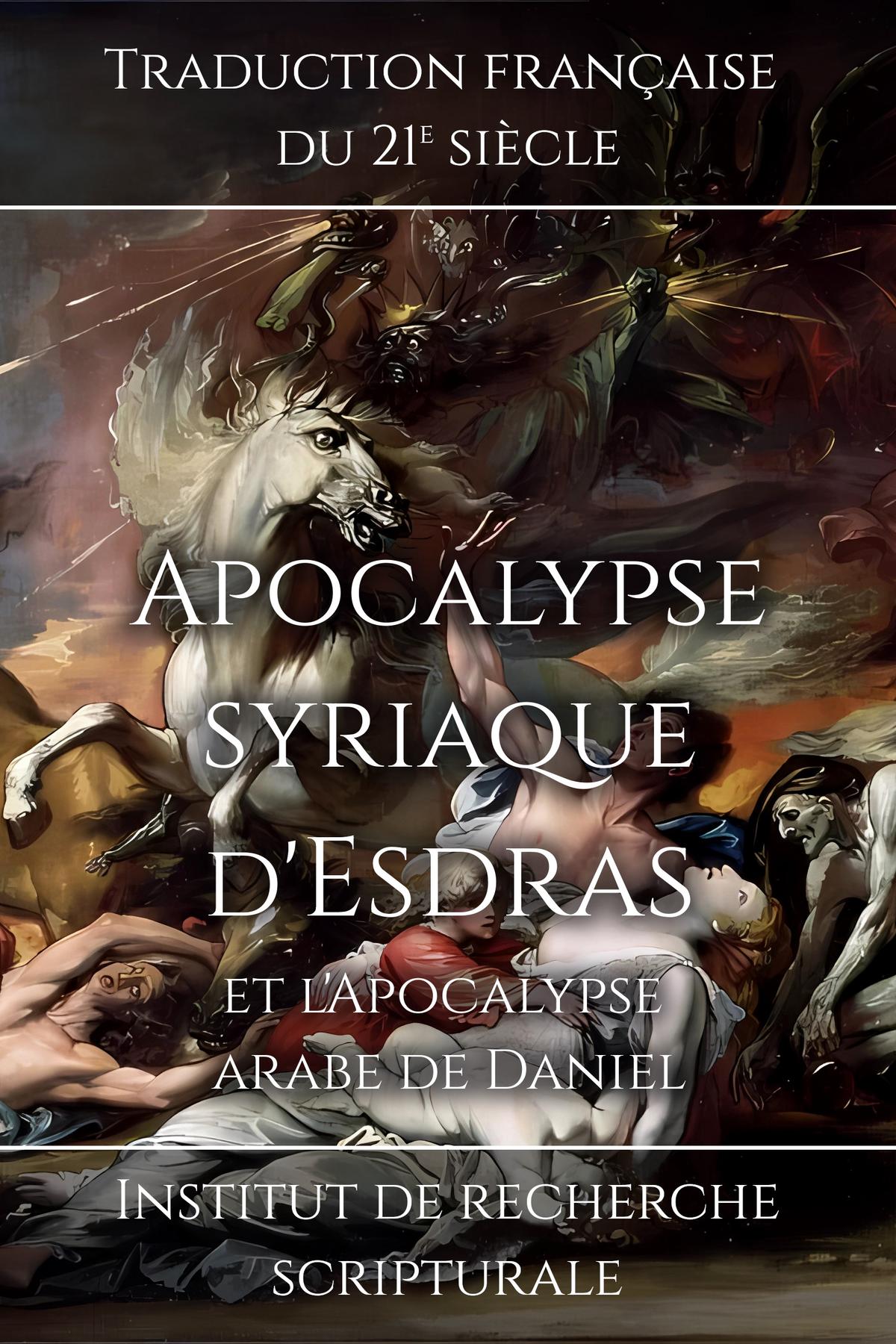 Cover image for Apocalypse syriaque d'Esdras et l'Apocalypse arabe de Daniel