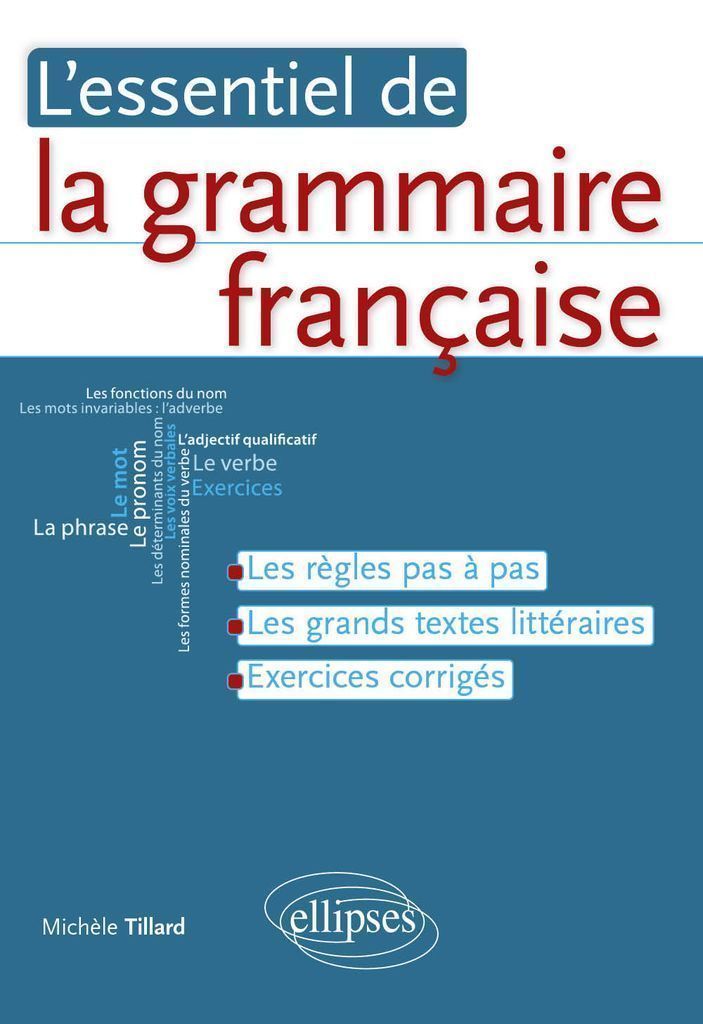 Cover image for L'essentiel de la grammaire francaise