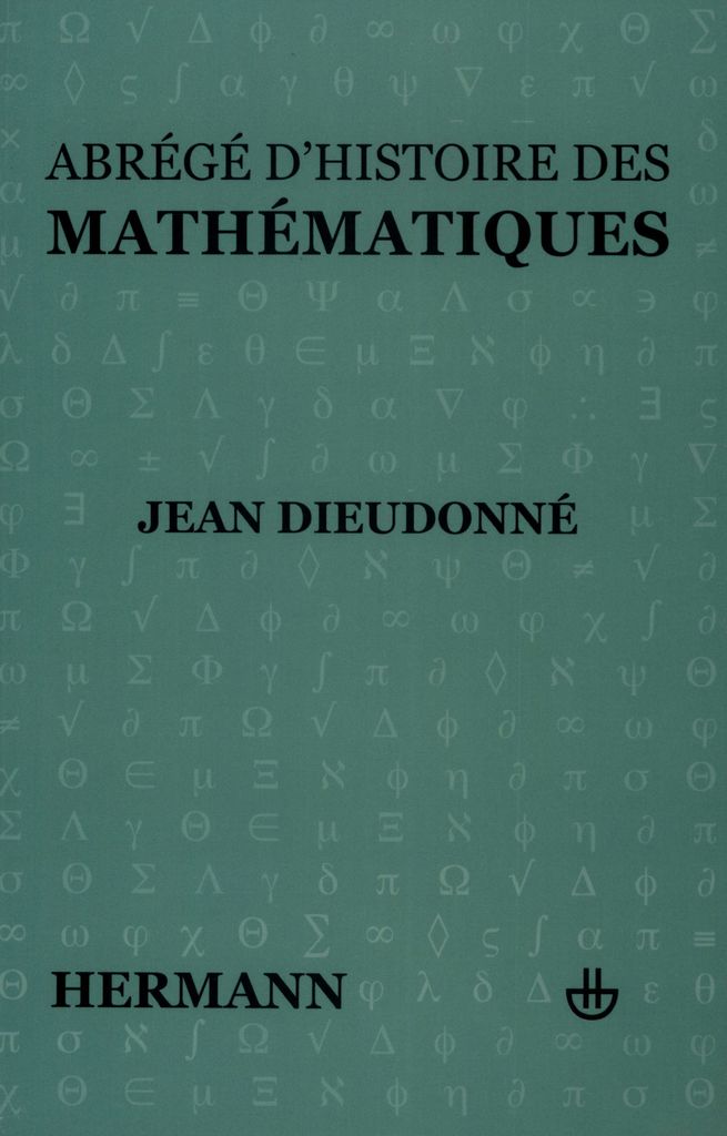 Cover image for Abrege d'histoire des mathemethiques. Volume 1