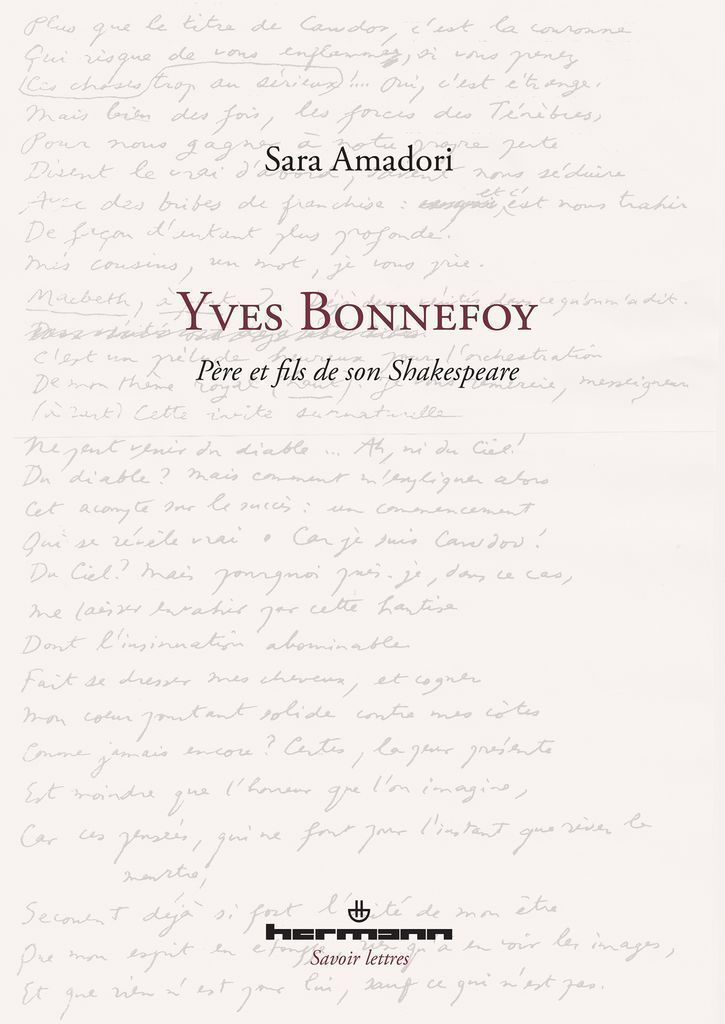Cover image for Yves Bonnefoy