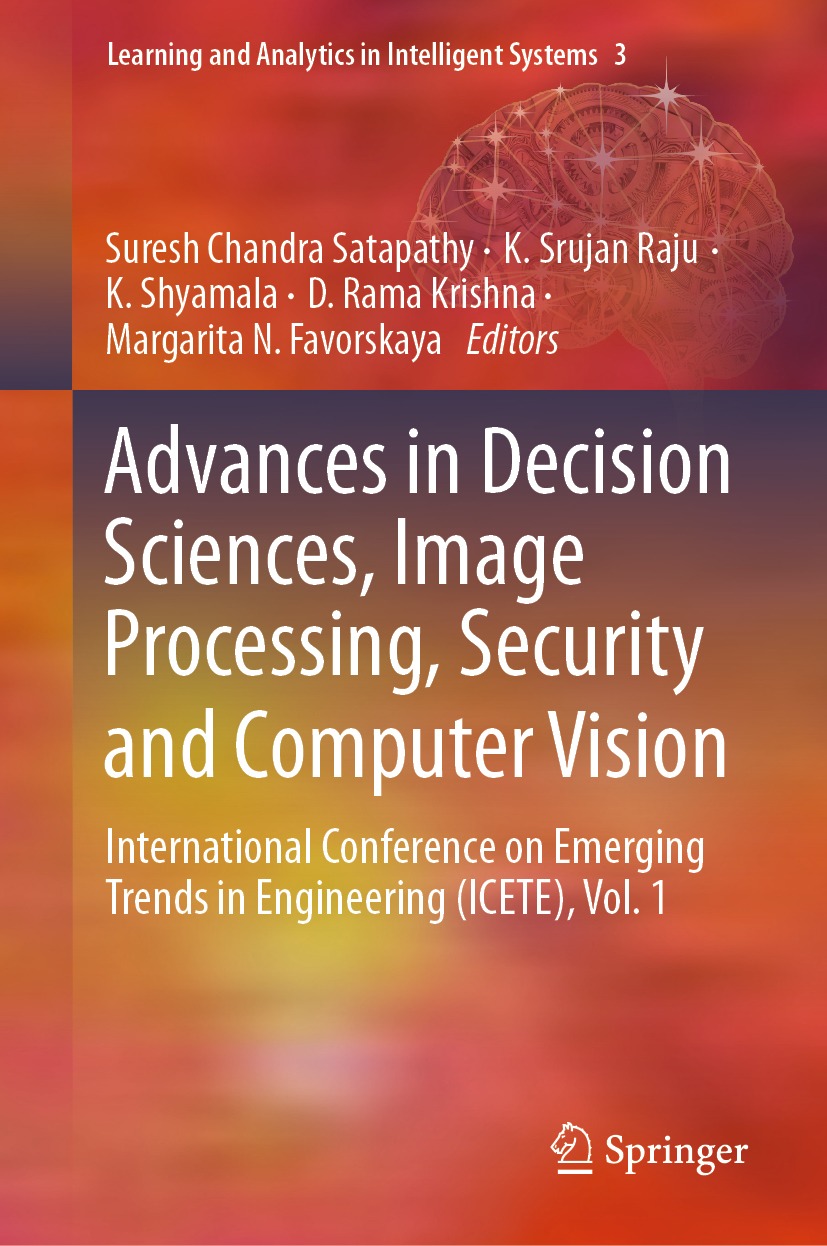 Cover image for Advances in Decision Sciences, Image Processing, Security and Computer Vision