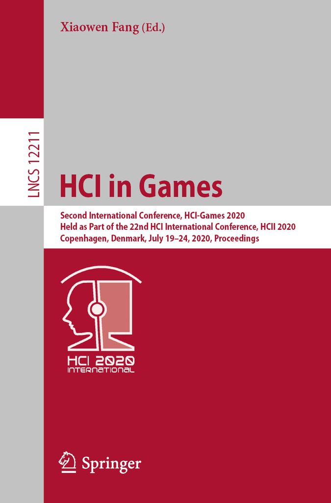 Cover image for HCI in Games
