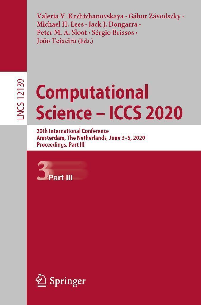Cover image for Computational Science  ICCS 2020