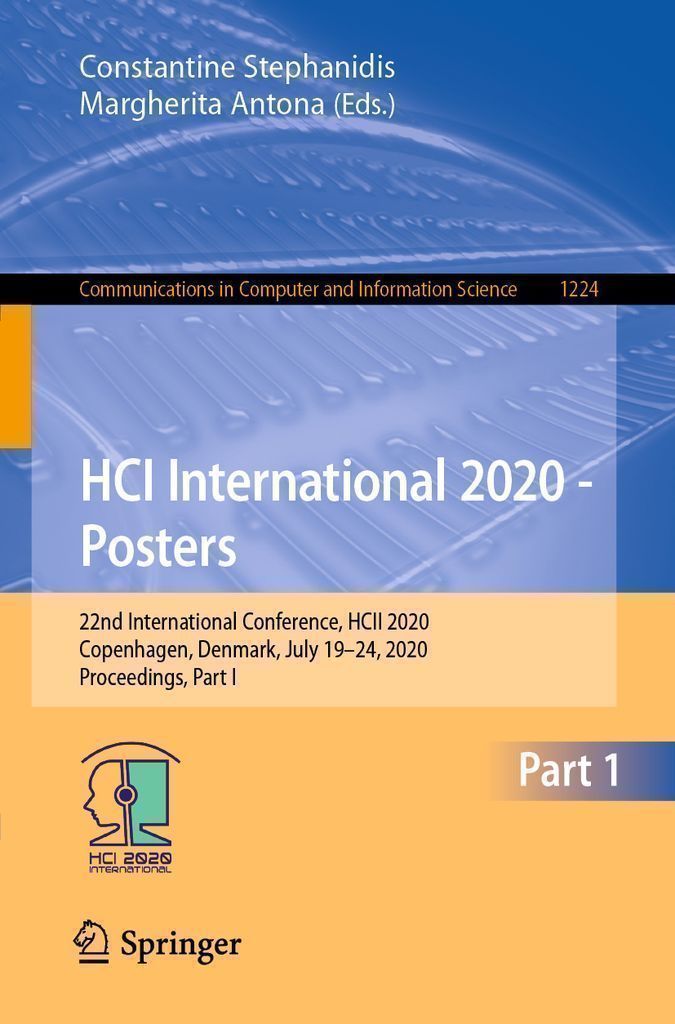 Cover image for HCI International 2020 - Posters