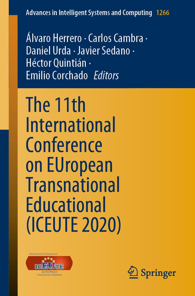 Cover image for The 11th International Conference on EUropean Transnational Educational (ICEUTE 2020)