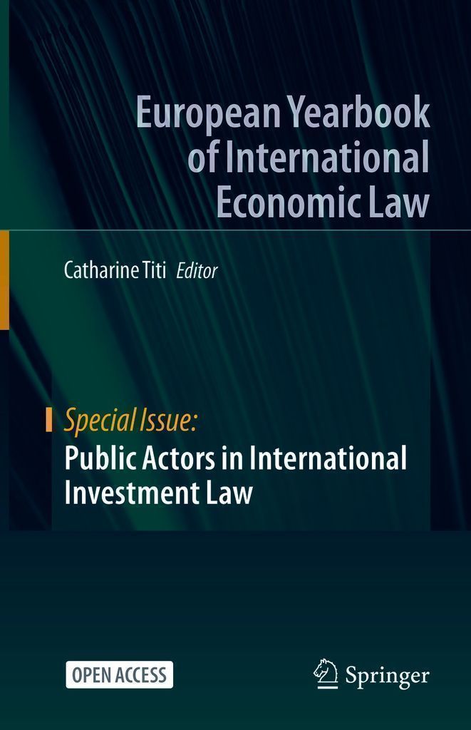 Cover image for Public Actors in International Investment Law