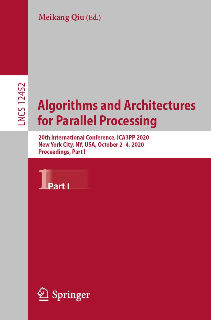 Cover image for Algorithms and Architectures for Parallel Processing