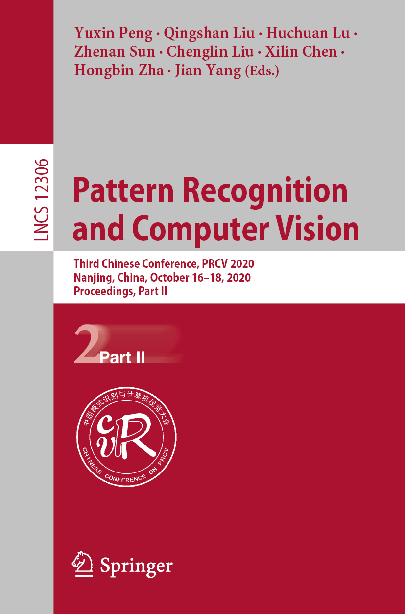 Cover image for Pattern Recognition and Computer Vision