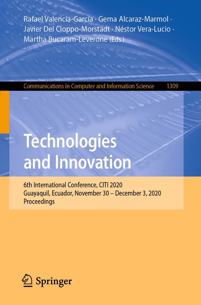 Cover image for Technologies and Innovation