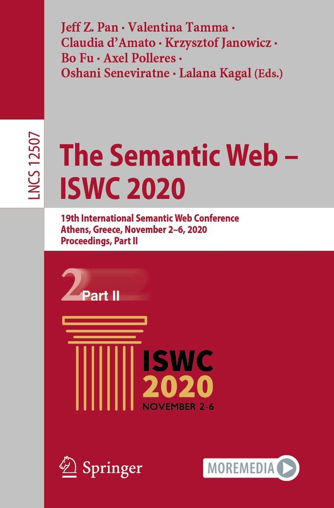 Cover image for The Semantic Web  ISWC 2020