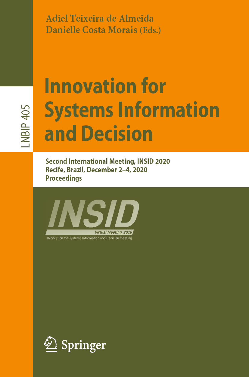 Cover image for Innovation for Systems Information and Decision