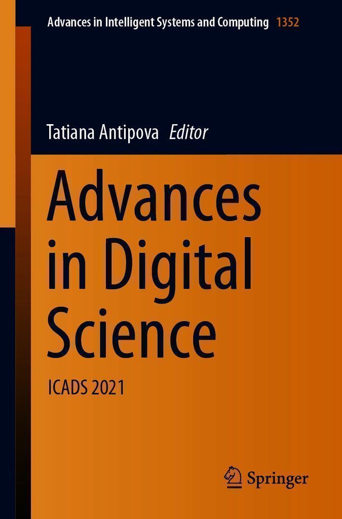 Cover image for Advances in Digital Science