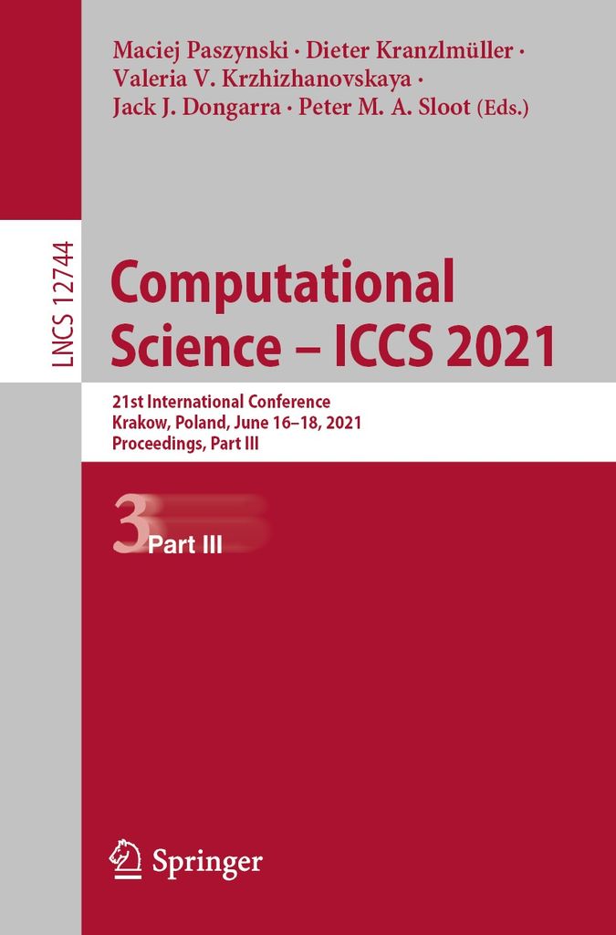 Cover image for Computational Science  ICCS 2021