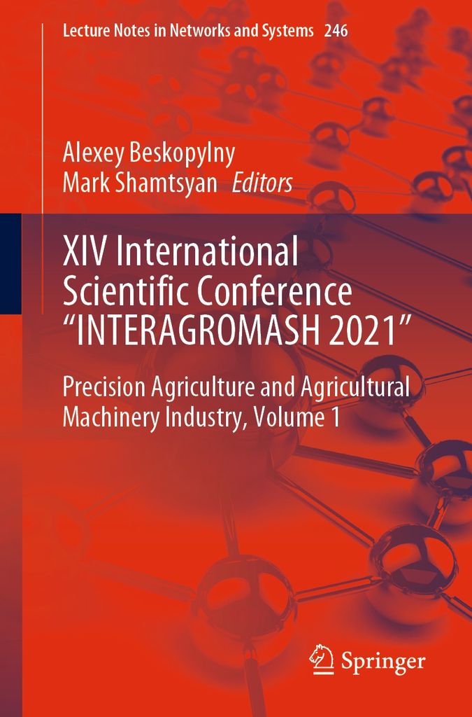 Cover image for XIV International Scientific Conference INTERAGROMASH 2021"