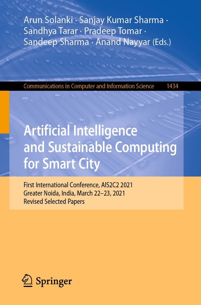 Cover image for Artificial Intelligence and Sustainable Computing for Smart City