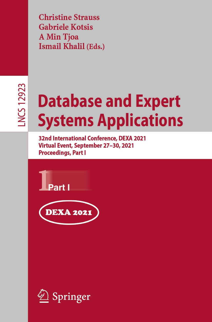 Cover image for Database and Expert Systems Applications
