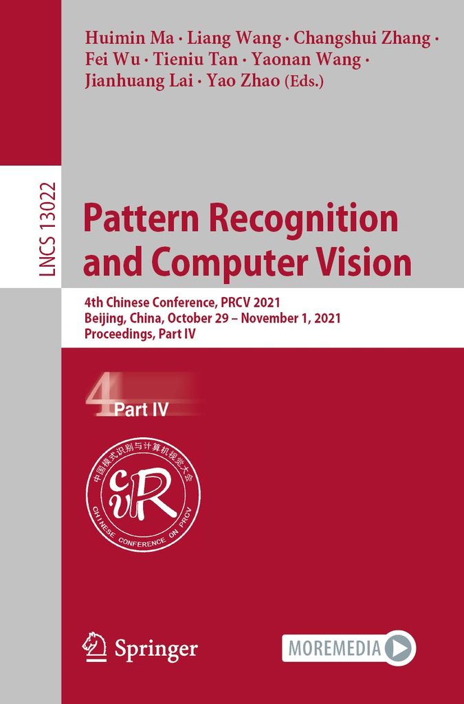 Cover image for Pattern Recognition and Computer Vision
