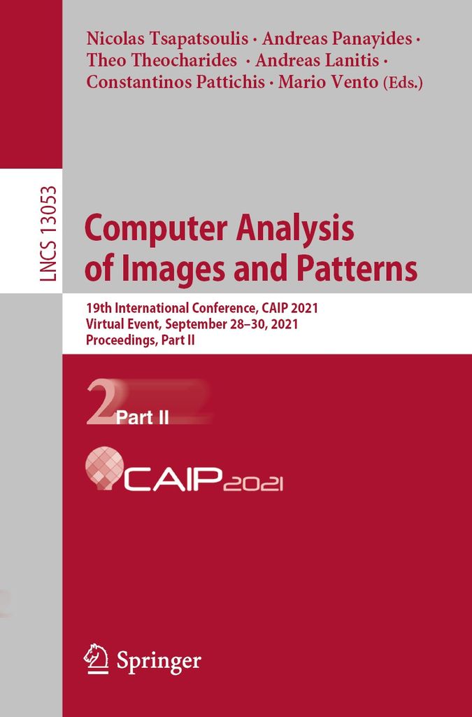 Cover image for Computer Analysis of Images and Patterns