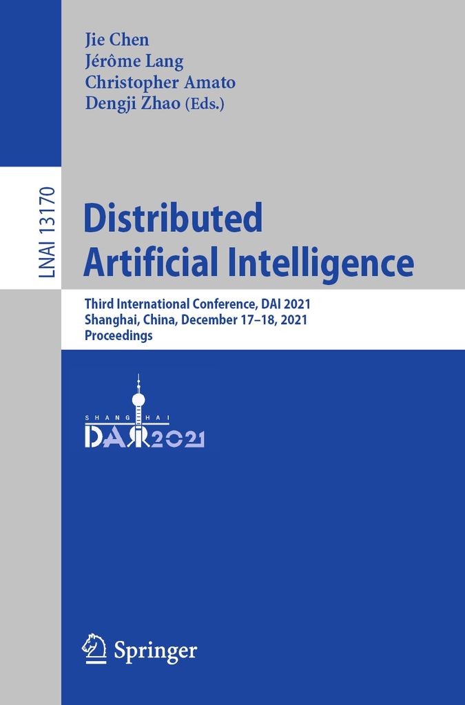 Cover image for Distributed Artificial Intelligence