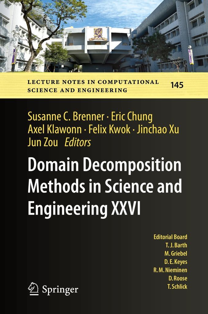 Cover image for Domain Decomposition Methods in Science and Engineering XXVI