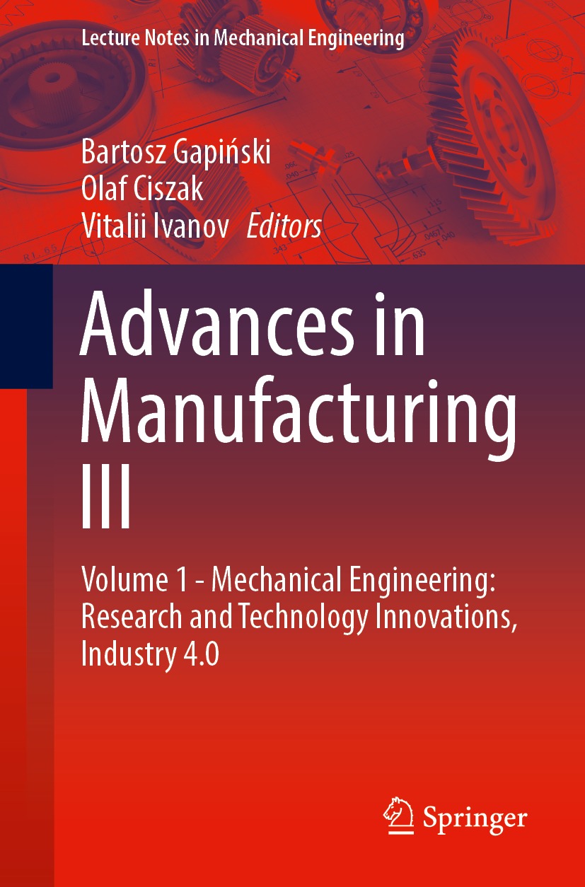 Cover image for Advances in Manufacturing III