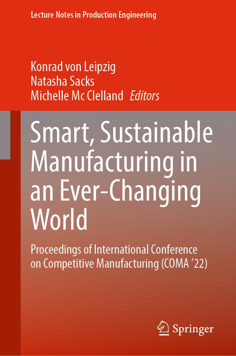 Cover image for Smart, Sustainable Manufacturing in an Ever-Changing World