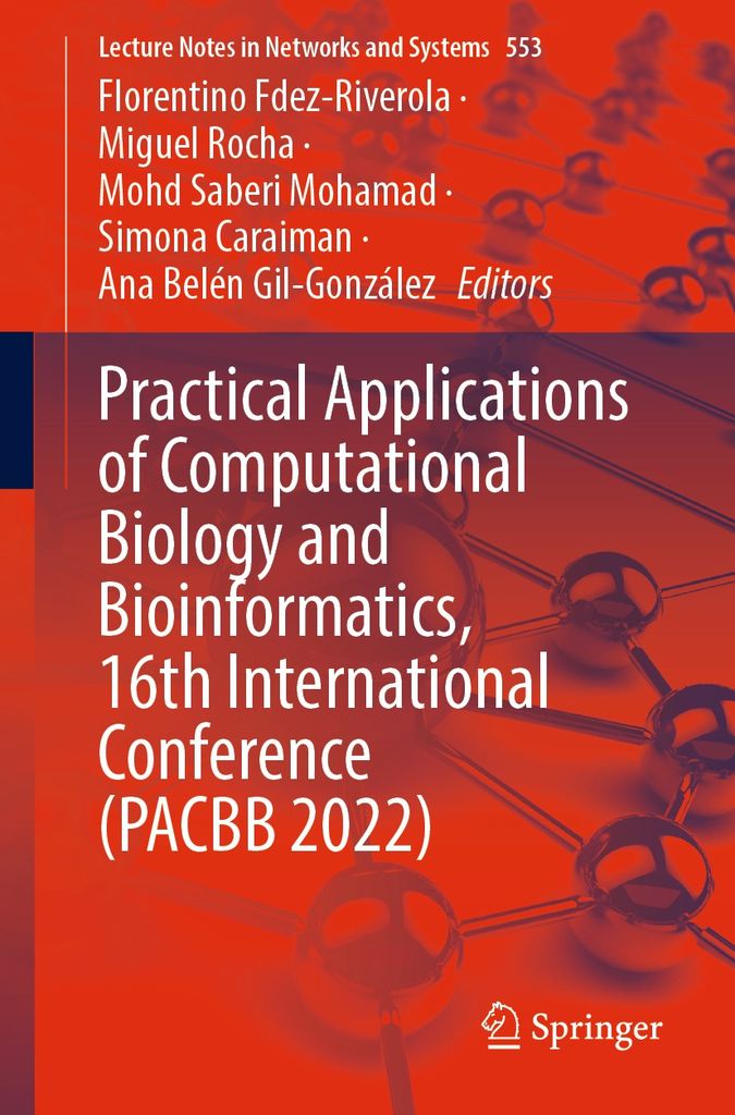 Cover image for Practical Applications of Computational Biology and Bioinformatics, 16th International Conference (PACBB 2022)