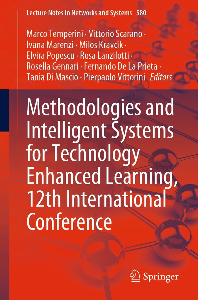 Cover image for Methodologies and Intelligent Systems for Technology Enhanced Learning, 12th International Conference