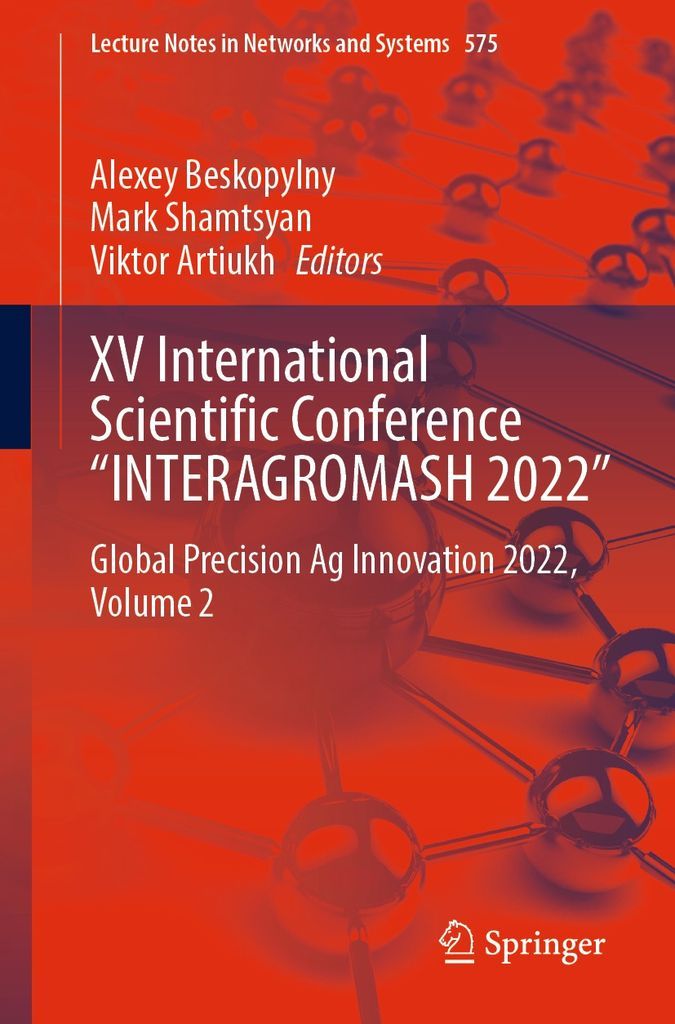 Cover image for XV International Scientific Conference INTERAGROMASH 2022