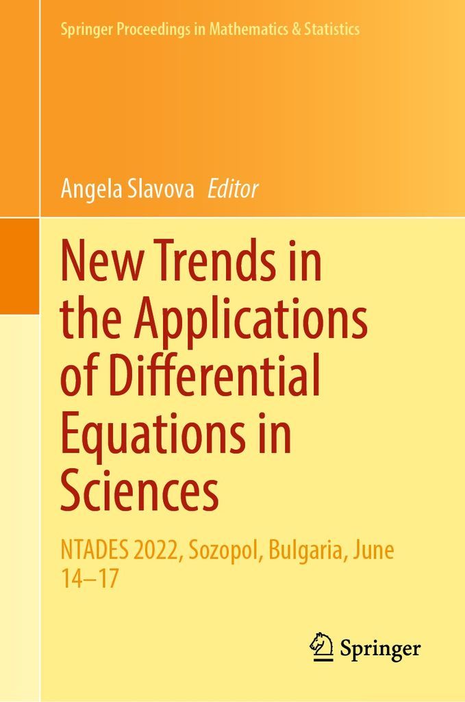 Cover image for New Trends in the Applications of Differential Equations in Sciences