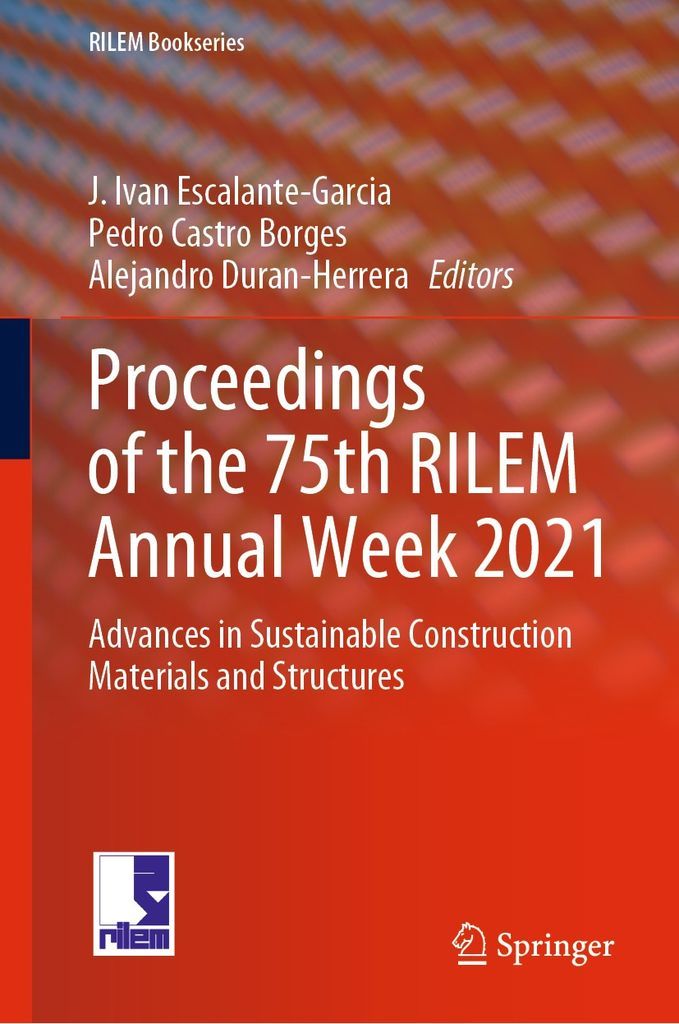 Cover image for Proceedings of the 75th RILEM Annual Week 2021