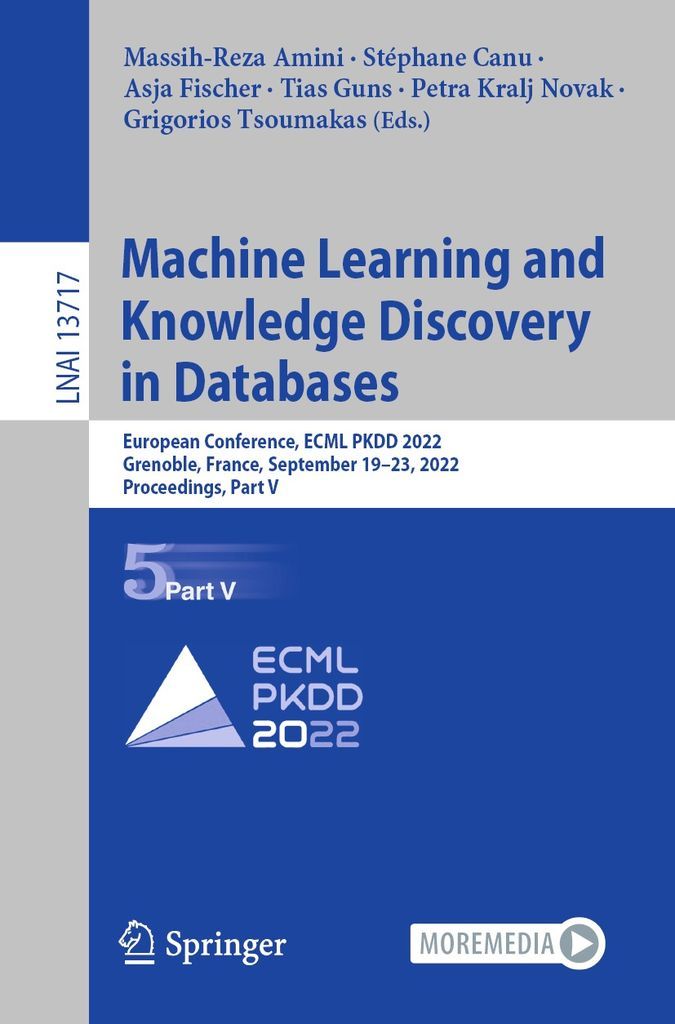 Cover image for Machine Learning and Knowledge Discovery in Databases