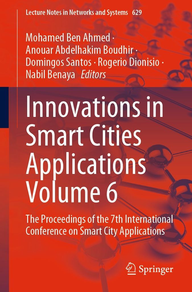 Cover image for Innovations in Smart Cities Applications Volume 6