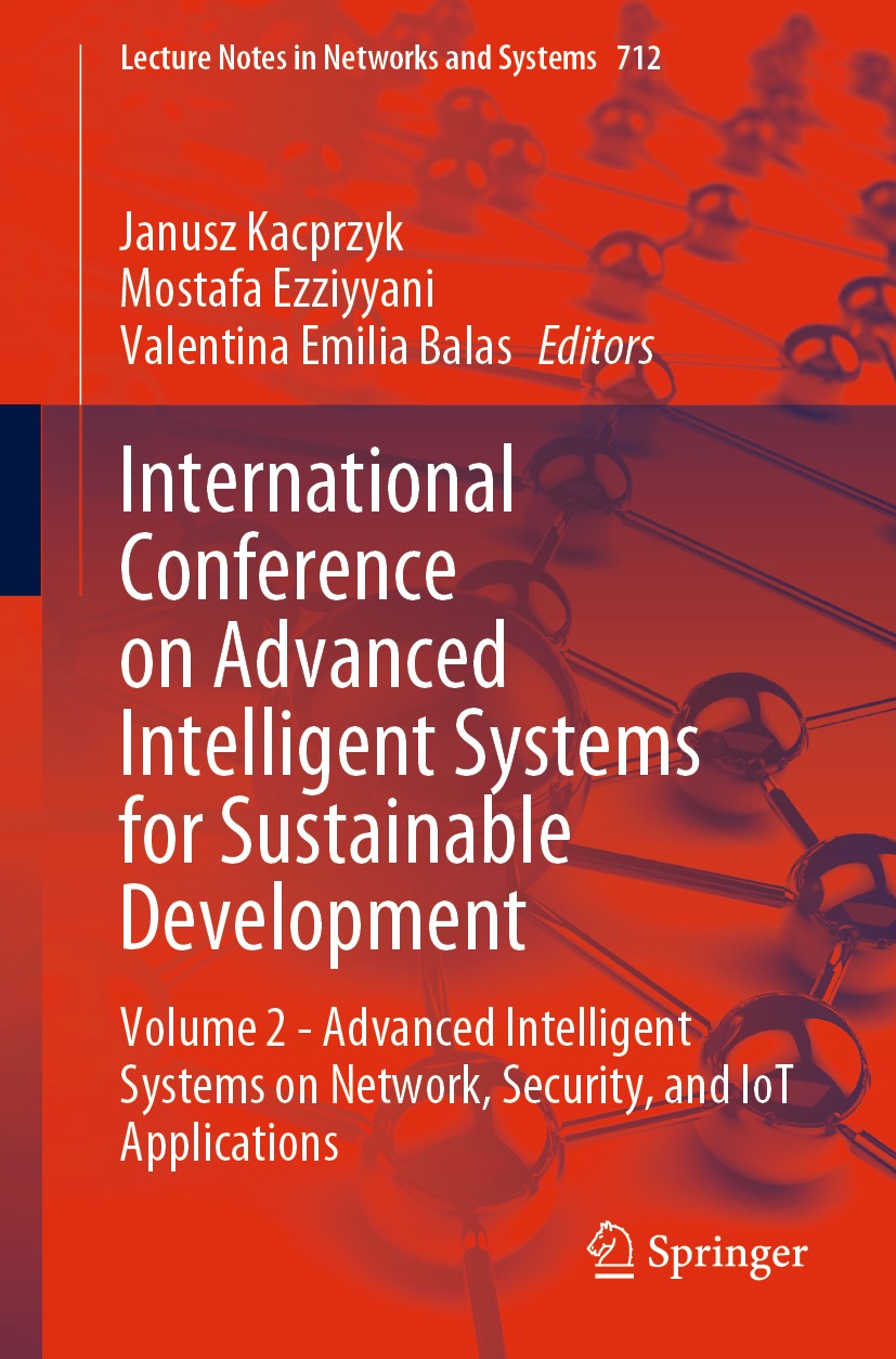 Cover image for International Conference on Advanced Intelligent Systems for Sustainable Development