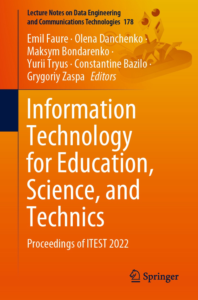 Cover image for Information Technology for Education, Science, and Technics