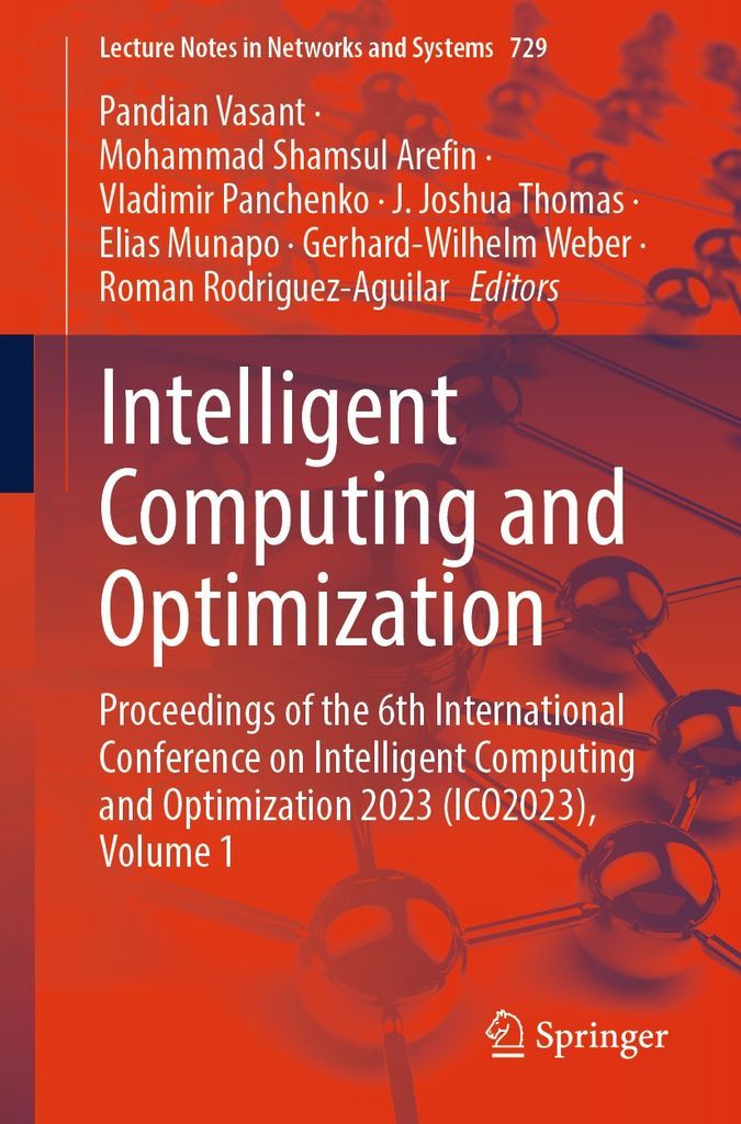 Cover image for Intelligent Computing and Optimization