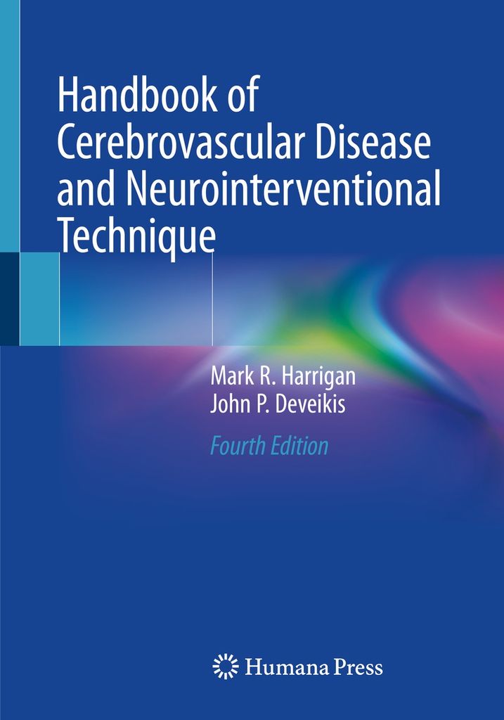Cover image for Handbook of Cerebrovascular Disease and Neurointerventional Technique