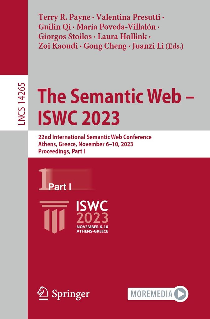 Cover image for The Semantic Web  ISWC 2023