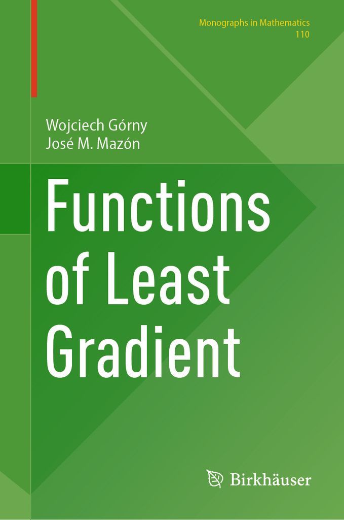 Cover image for Functions of Least Gradient