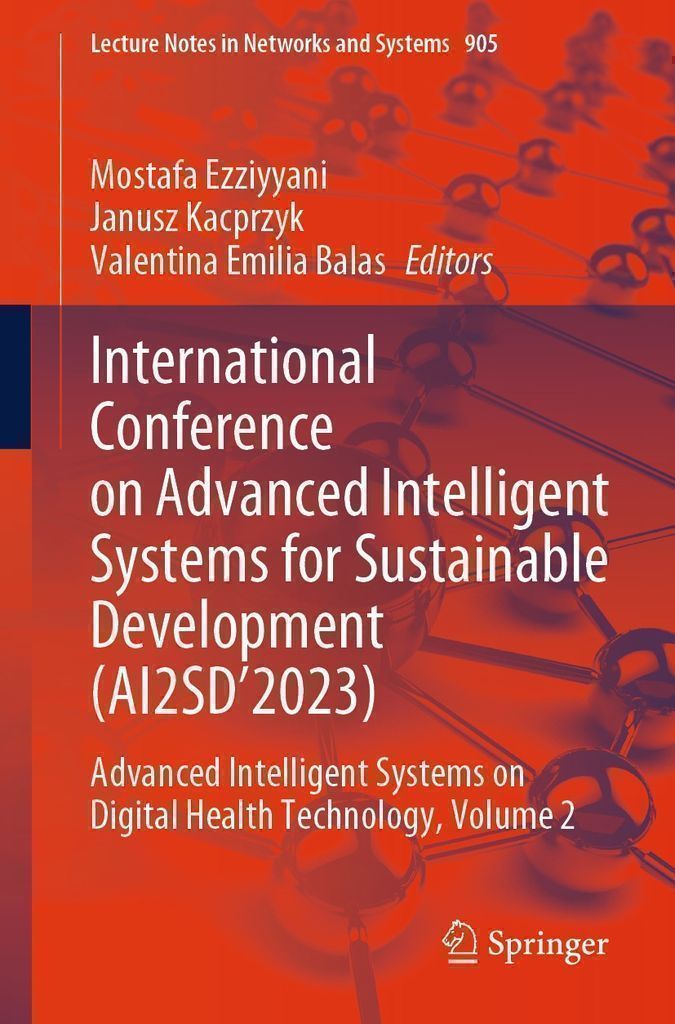 Cover image for International Conference on Advanced Intelligent Systems for Sustainable Development (AI2SD2023)
