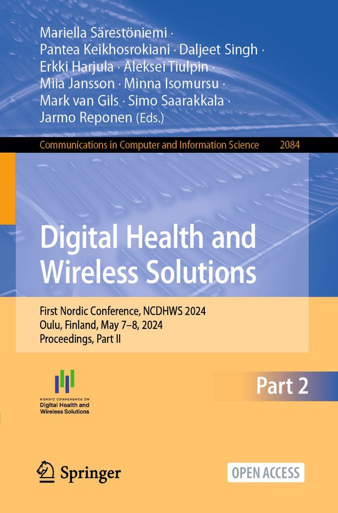 Cover image for Digital Health and Wireless Solutions