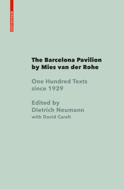Cover image for The Barcelona Pavilion by Mies van der Rohe