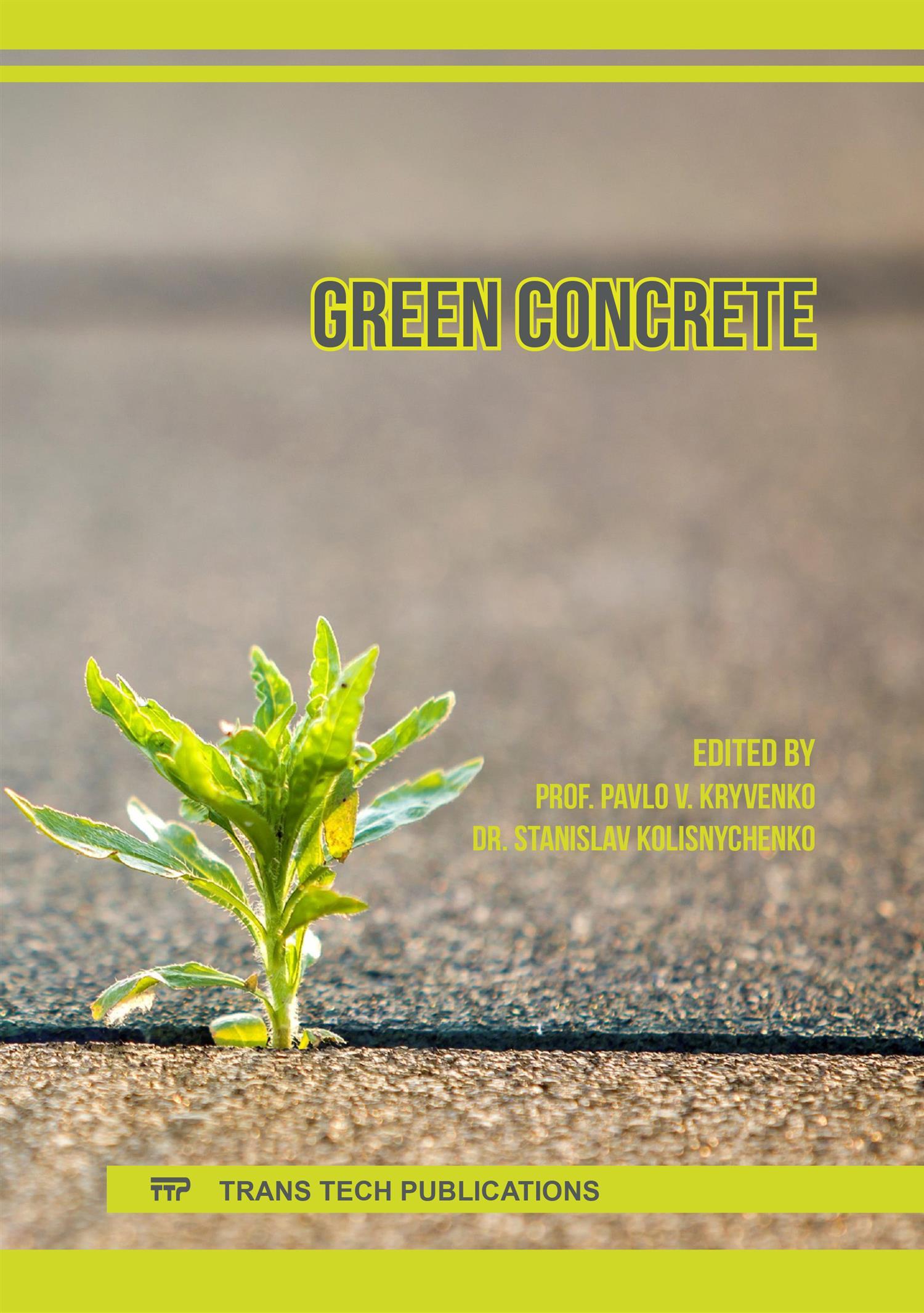 Cover image for Green Concrete