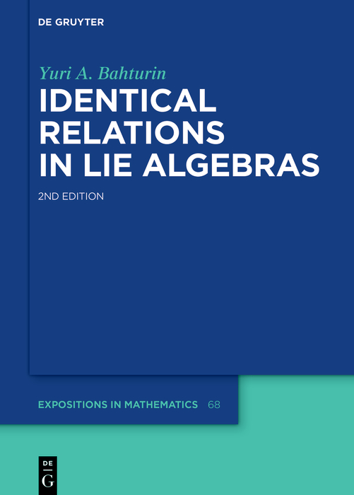 Cover image for Identical Relations in Lie Algebras
